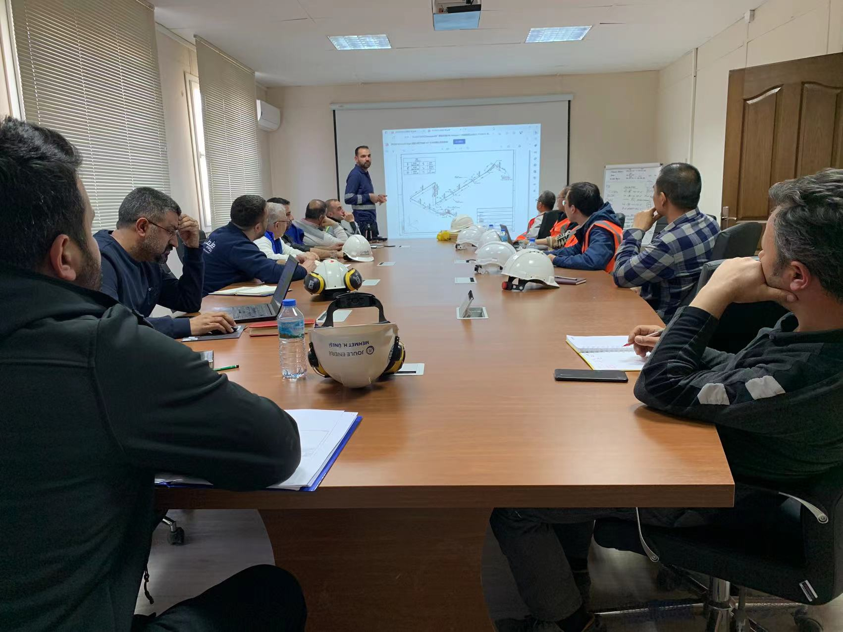 以学促干见行见效——土耳其亚塔安燃煤电站改造 项目现场施工正式启动